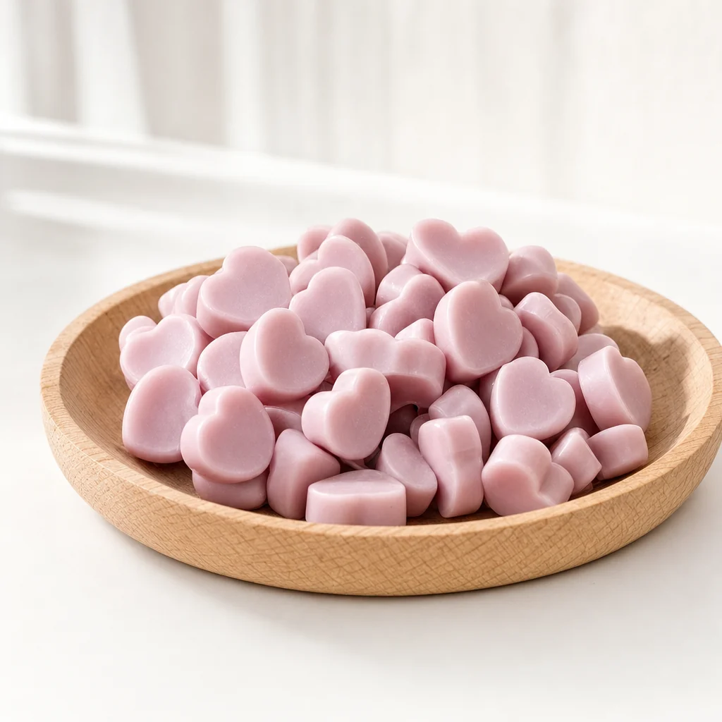 Cinnamon Chai heart-shaped wax melts