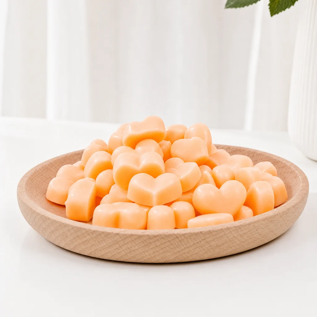Bourbon & Woods heart-shaped wax melts