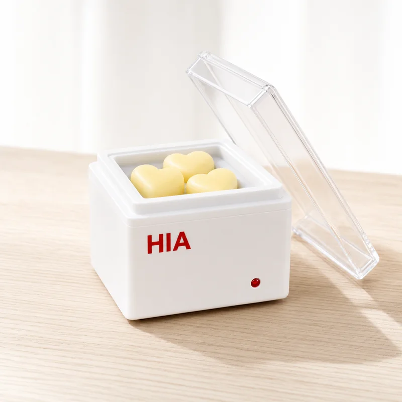 Lemon & Verbena melts in the HIA warmer