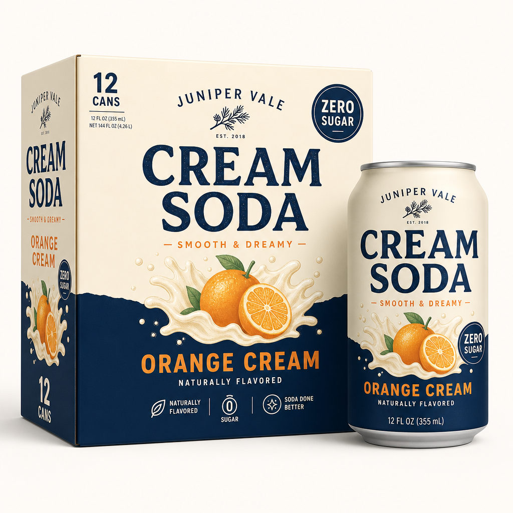 Cream Soda Zero Sugar