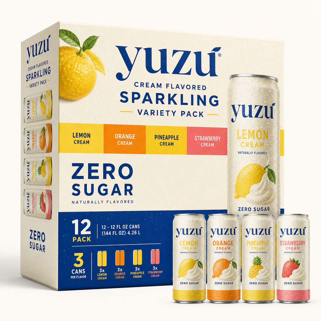 Yuzu — Cream Flavored Sparkling Variety Pack