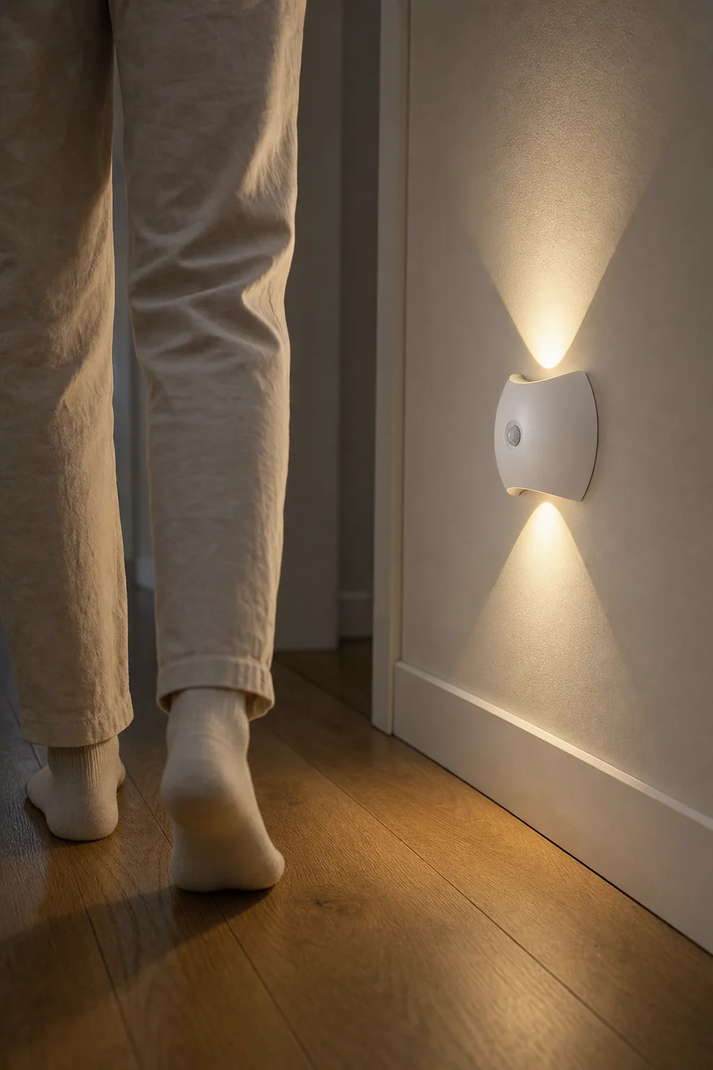 Motion Sense Wall Light: Hallway