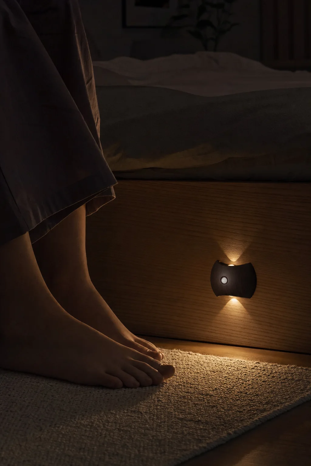 Motion Sense Wall Light: Under the bed
