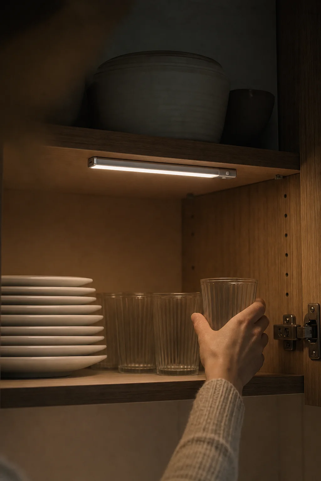 Motion Sense Light Bar: Cabinet