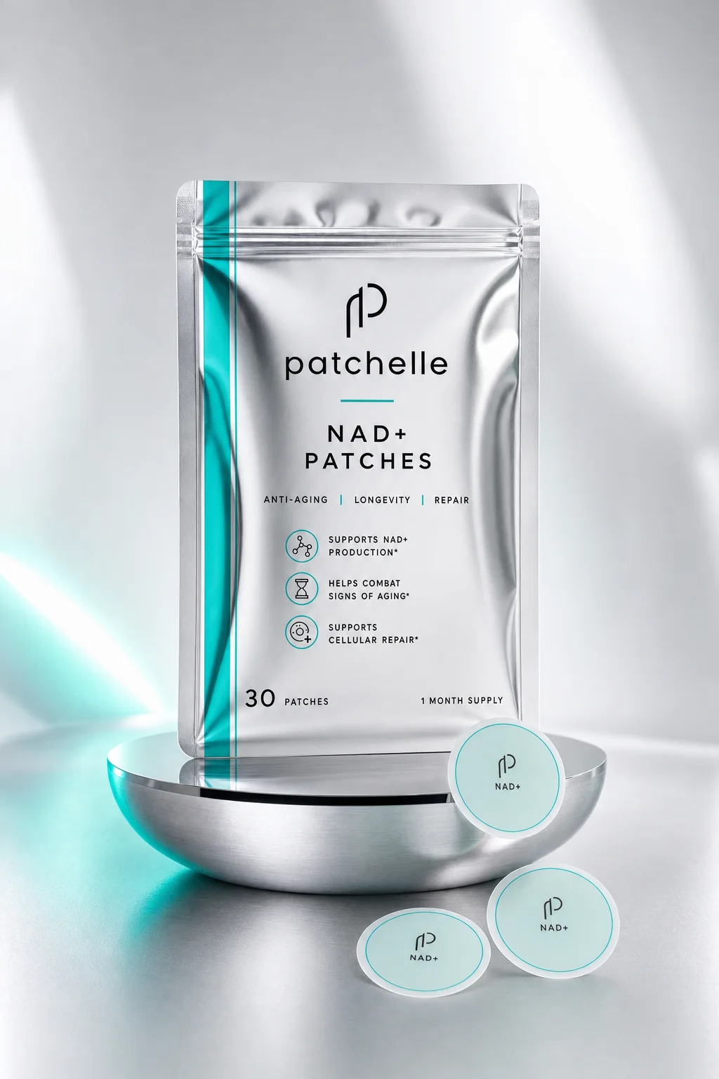 The Patchelle NAD+ pouch