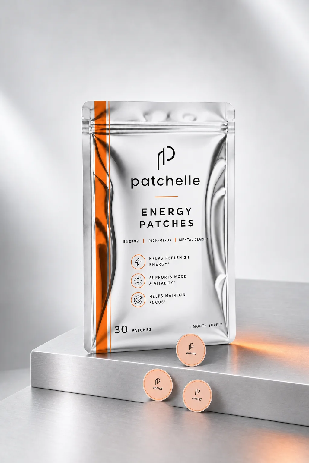 The Patchelle Energy pouch