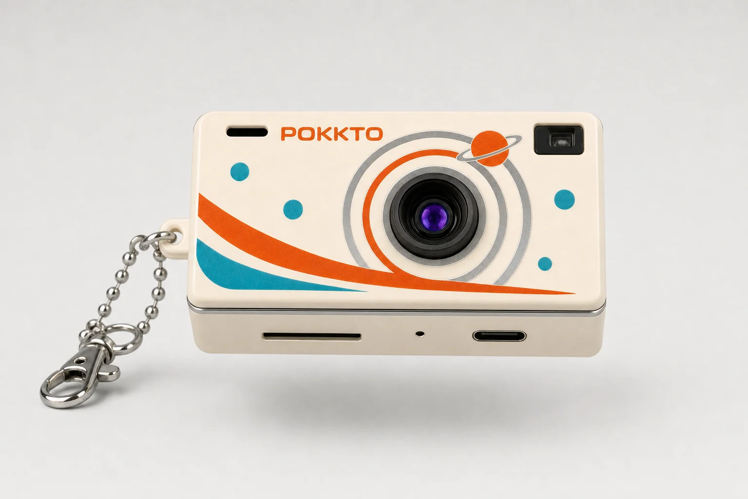 The Orbit Pokkto from below: its microSD slot and USB-C port