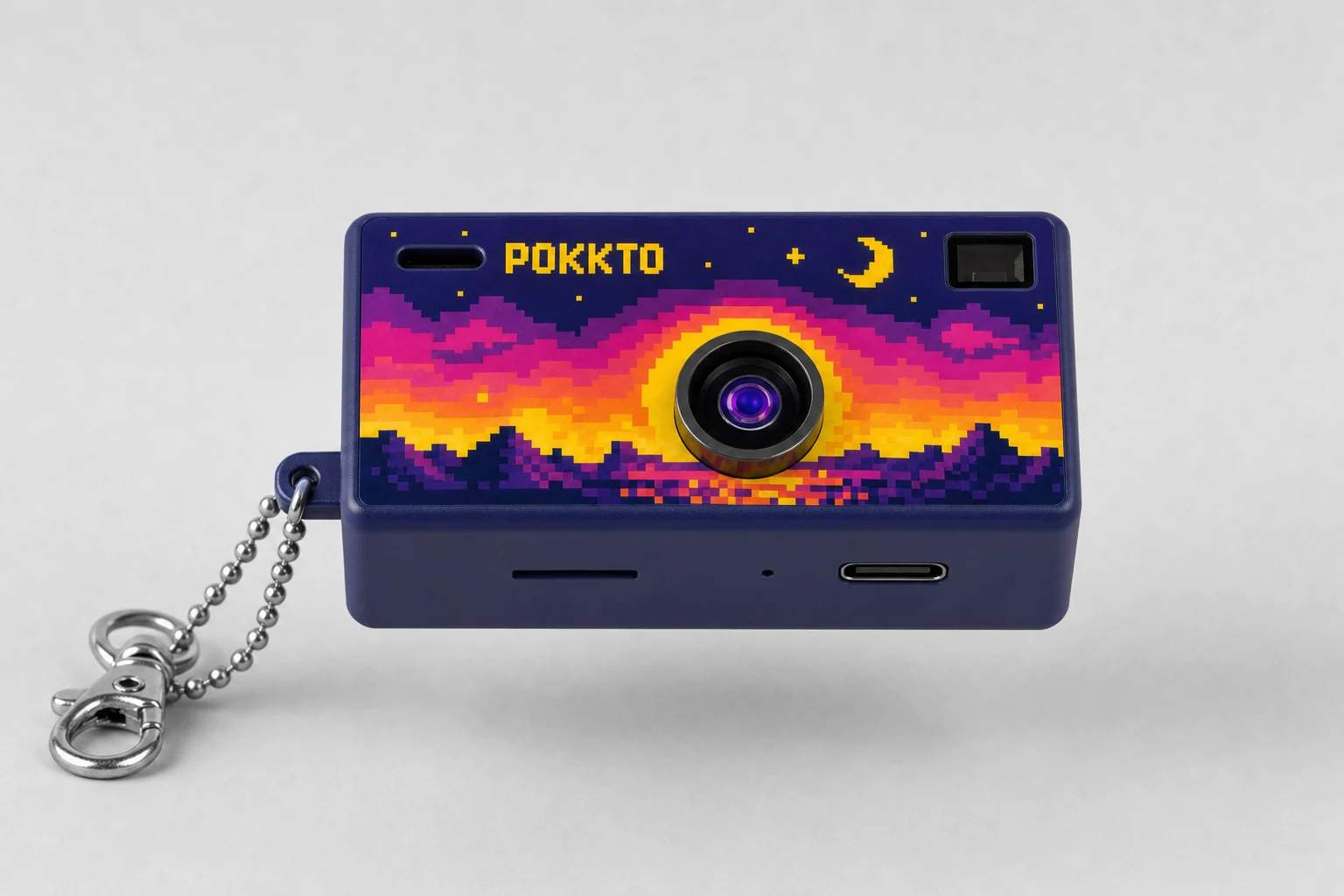 The Pixel Pokkto from below: its microSD slot and USB-C port