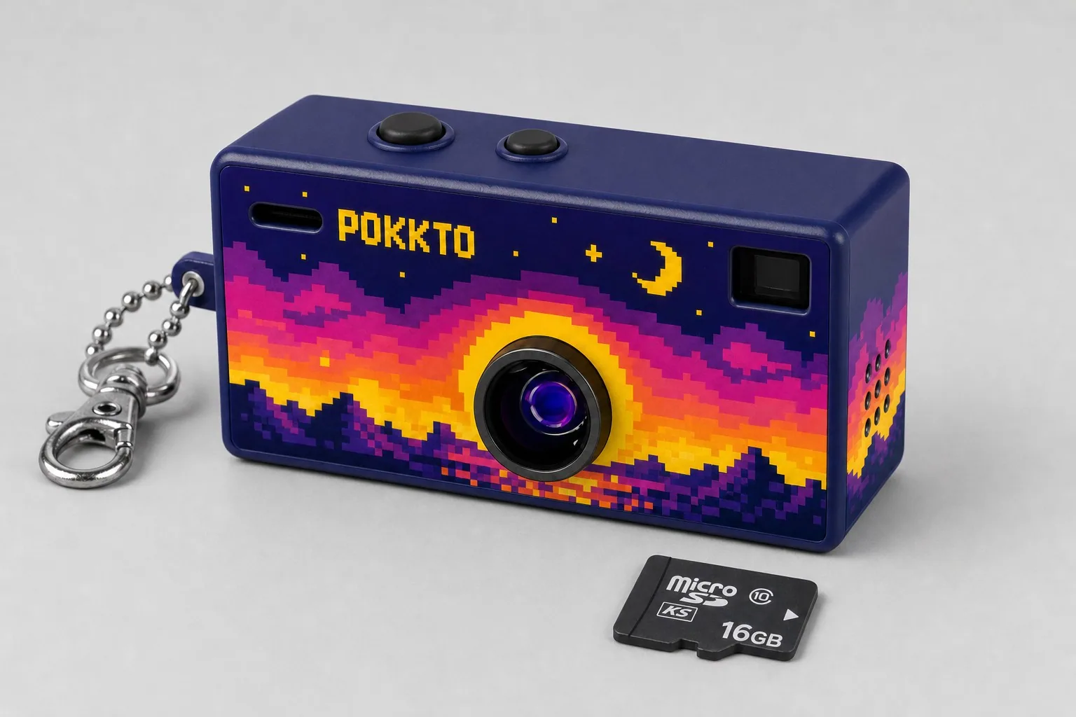 A Pokkto with a 16 GB card, at true size