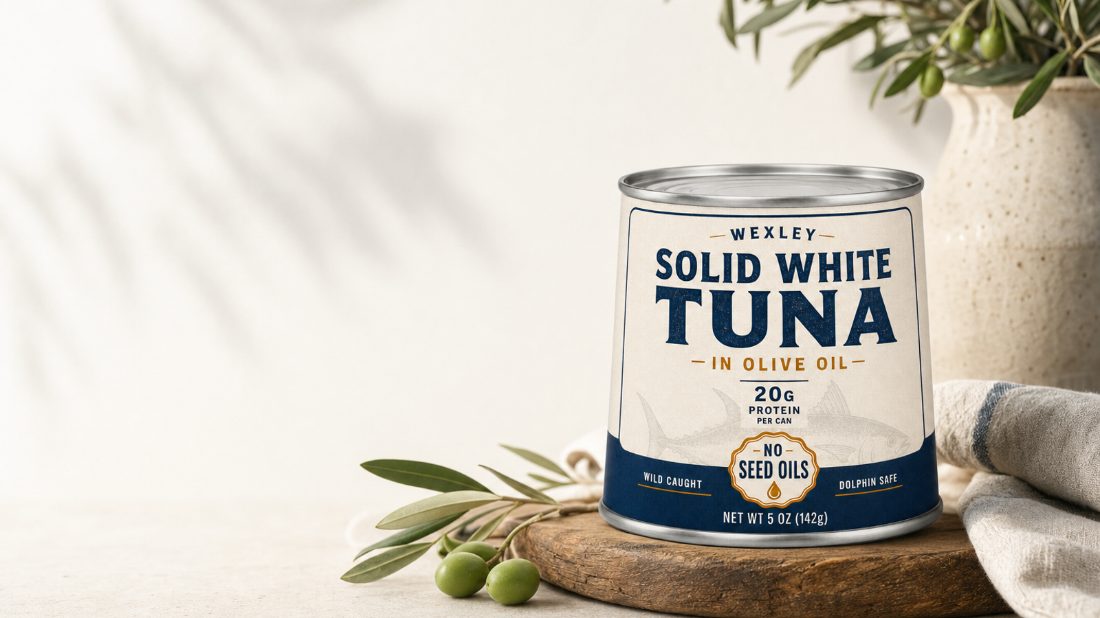 Solid White Tuna in Olive Oil