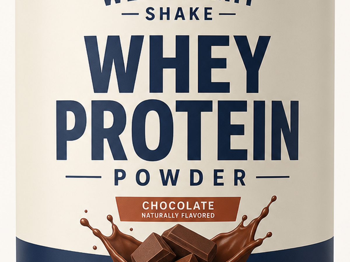 Weeknight Shake — Whey Protein Powder in use, 1