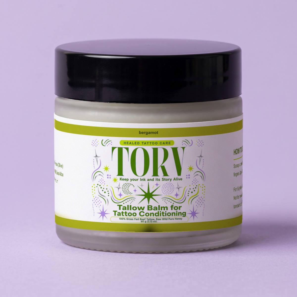 TORV single Bergamot Scent 60 g jar