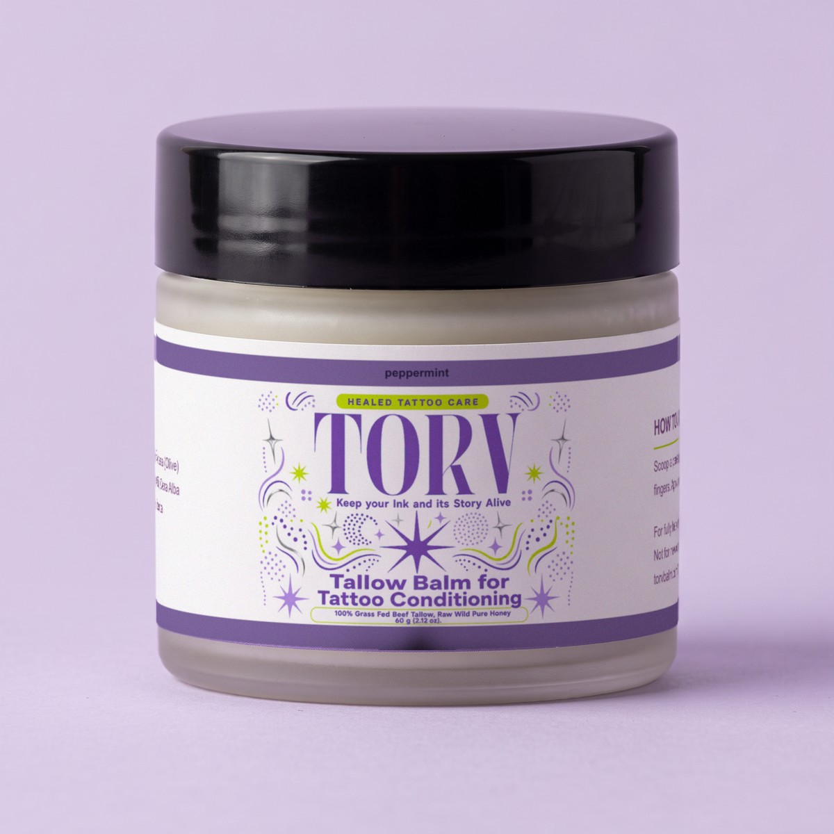 TORV single Peppermint Essential Oil 60 g jar